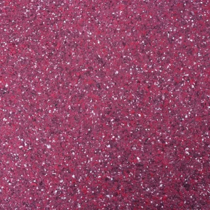 006-9 Bordeaux Vollton mit Silber & Schwarzen Chips und Silber Glimmer