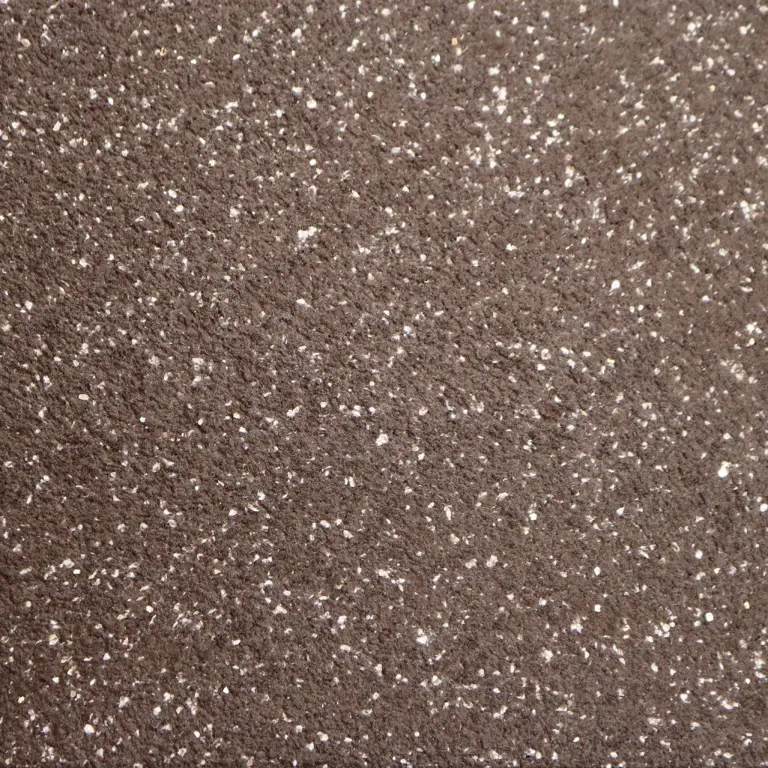 baumwollputz-nr-005-8 005-8 Schokobraun Vollton mit Silber Glimmer – Bild 1
