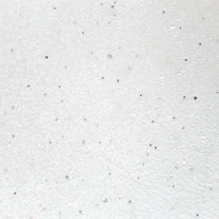 baumwollputz-012-8 012-8 Weiß mit Edelstahl-Chips – Bild 1