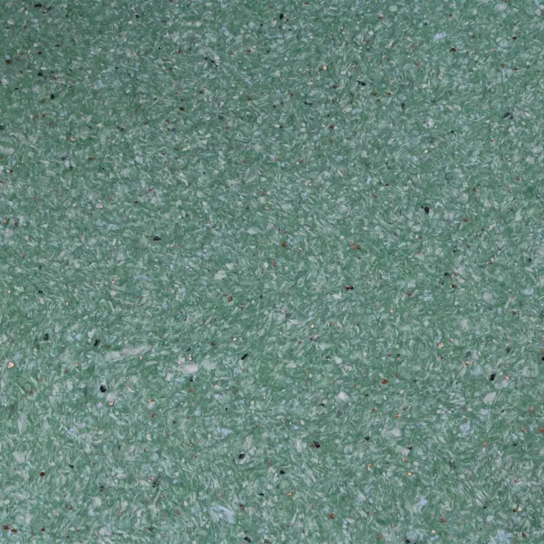 baumwollputz-013-1 013-1 Dunkelgrün mit Schwarz- und Gold-Chips – Bild 1